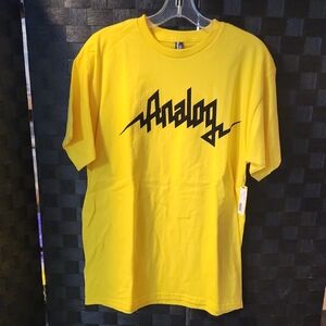 Analog Bold Yellow Short Sleeve Tee